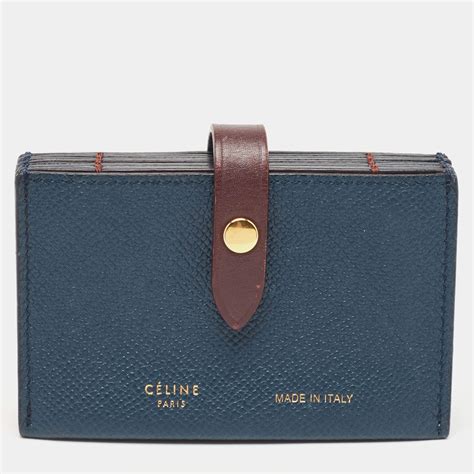 celine accordion card wallet|celine coin and card pouch.